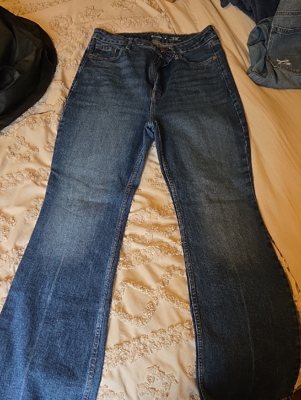 Old Navy Dark Blue Flare Jeans